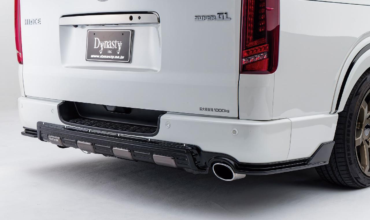Dynasty DESERT LINE リアハーフスポイラーABS製　ワイドボディ用